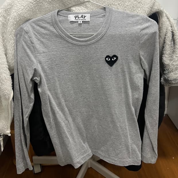 꼼데가르송 긴팔티 S