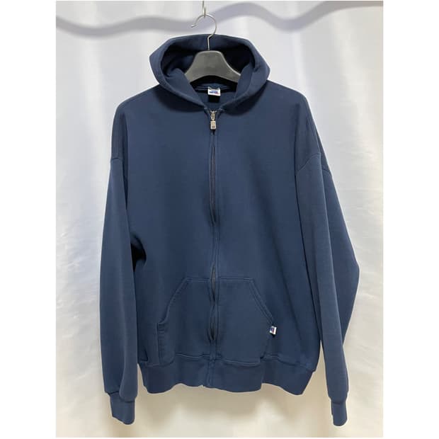 [D.O Vtg] 90s 러셀 50/50 후드 집업 네이비(XXL)