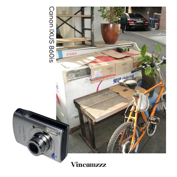 Canon 캐논 IXUS 익서스 860is 디지털 카메라