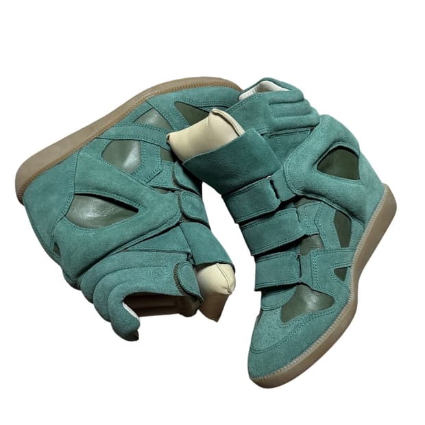 (풀구성 새상품) 이자벨 마랑 베켓 스니커즈 그린 36