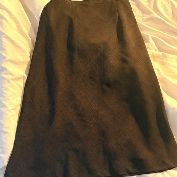 일본 빈티지 체크패턴 롱스커트 / 라떼갸루 핀터깔 핀터레스트