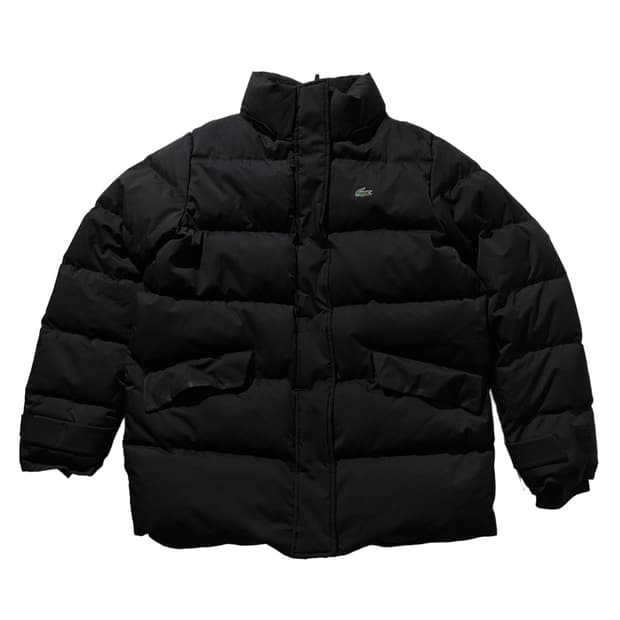 라코스테 덕다운 푸퍼 패딩