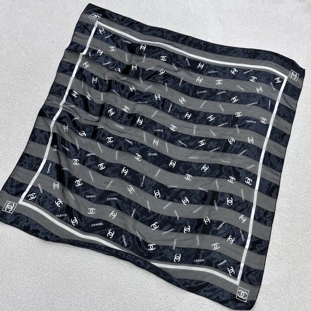 F 고급 빈티지 스카프 0401E