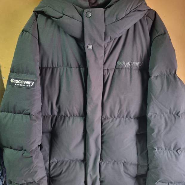디스커버리 남성 구스패딩 