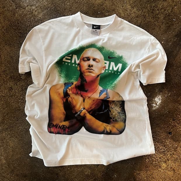 Nike Vintage+Eminem MMLP Custom Tee