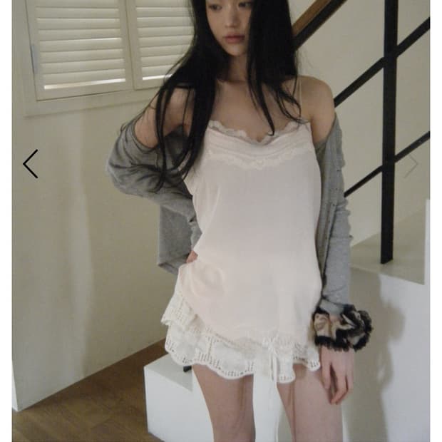 seer 시어 pale kissed slip 페일 키스드 슬립 핑크 