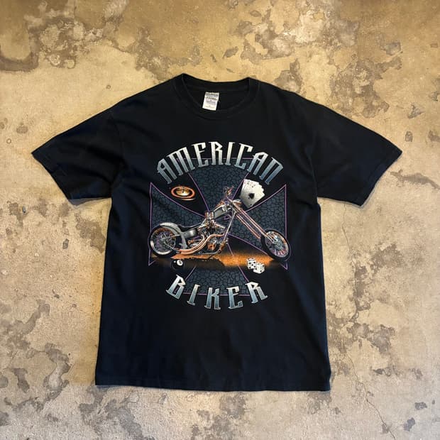 아메리칸 바이커 티셔츠