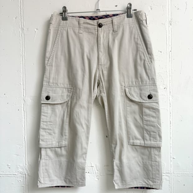 BURBERRY BLACK LABEL cargo shorts 