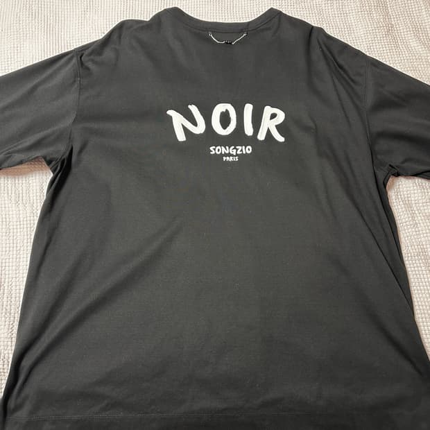 (52)송지오 24FW 느와 반팔티셔츠