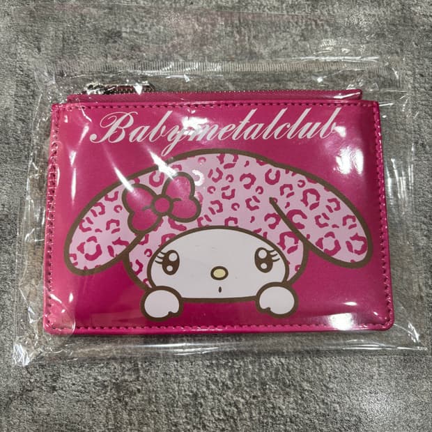 (새상품)베이비메탈클럽 반지갑 카드지갑