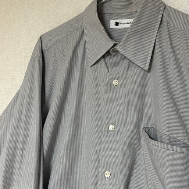 이쎄이미야케 스트라이프 셔츠
