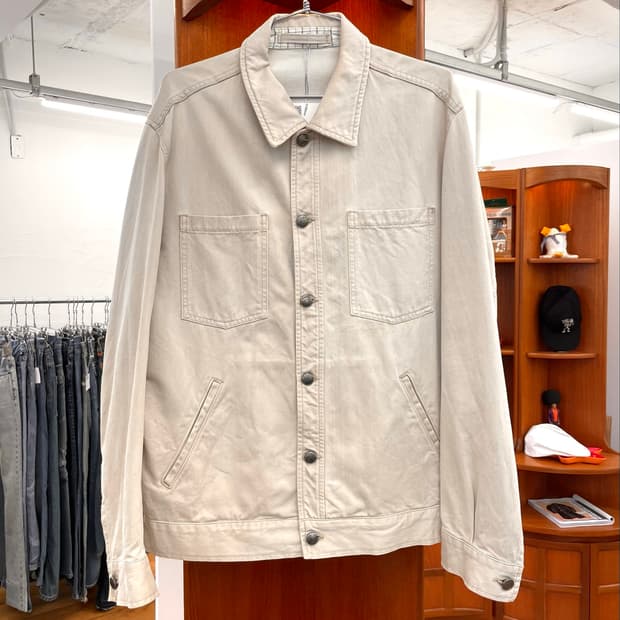 [50] 에르메네질도 제냐 코튼 트러커 자켓