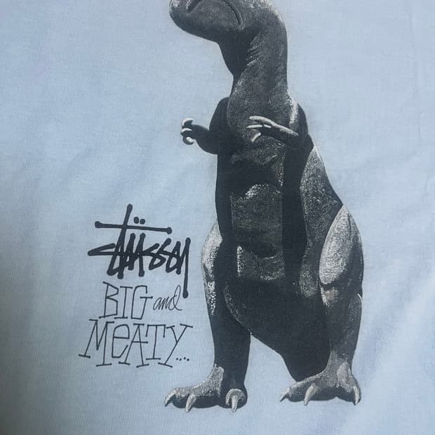 스투시 빅앤 미티 피그먼트 다이드 티셔츠