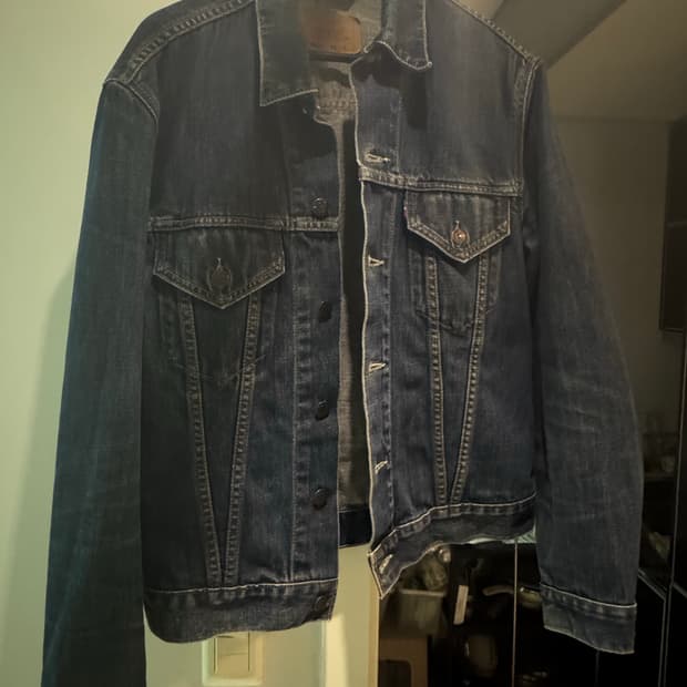 리바이스 70500 청자켓