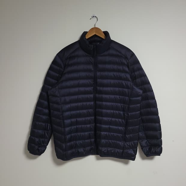 (XL) UNIQLO 유니클로 네이비 경량 패딩 점퍼