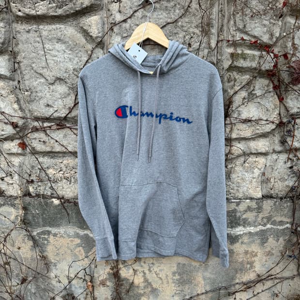 챔피온 빈티지 로고 롱슬리브 후드 후드티 맨투맨