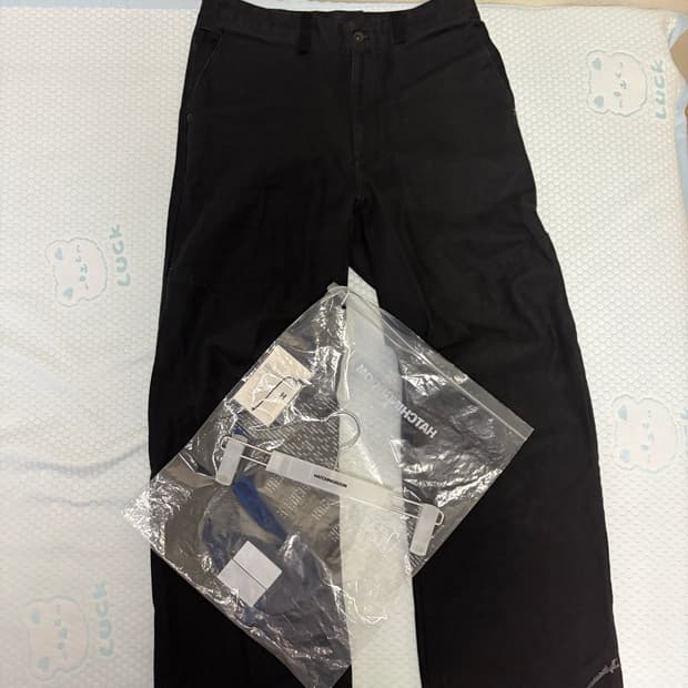 해칭룸 태스크 팬츠 4 블랙