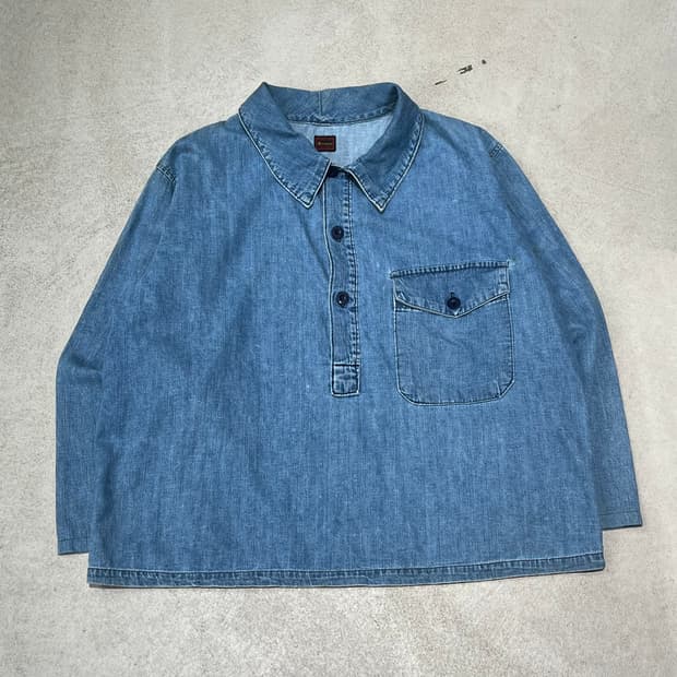 buenos 풀오버 데님셔츠 s10759