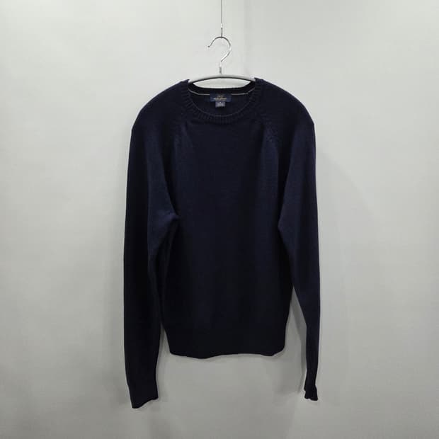 브룩스브라더스 울 니트 네이비 S 