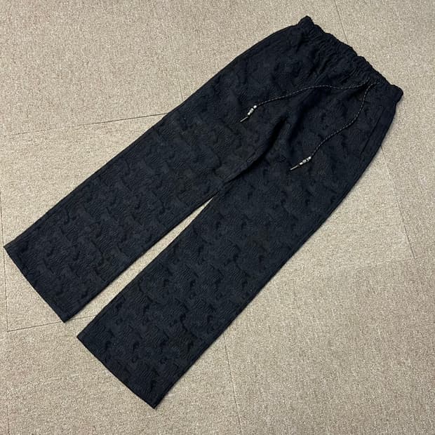  앤더슨벨 자카드 트랙팬츠