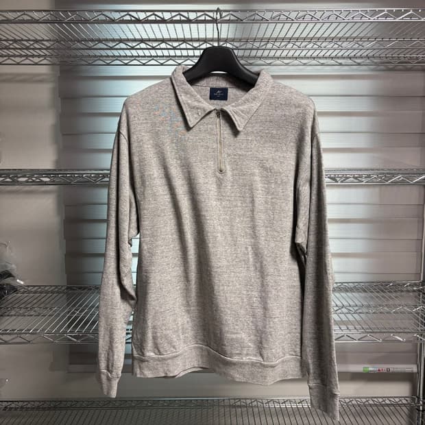 XL) 레미릴리프 쿼터 집업 스웻셔츠