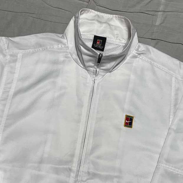 M 90‘s 나이키 화이트 트랙자켓