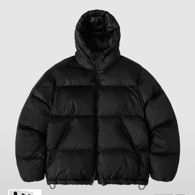 애습 구스다운 푸퍼 패딩 S