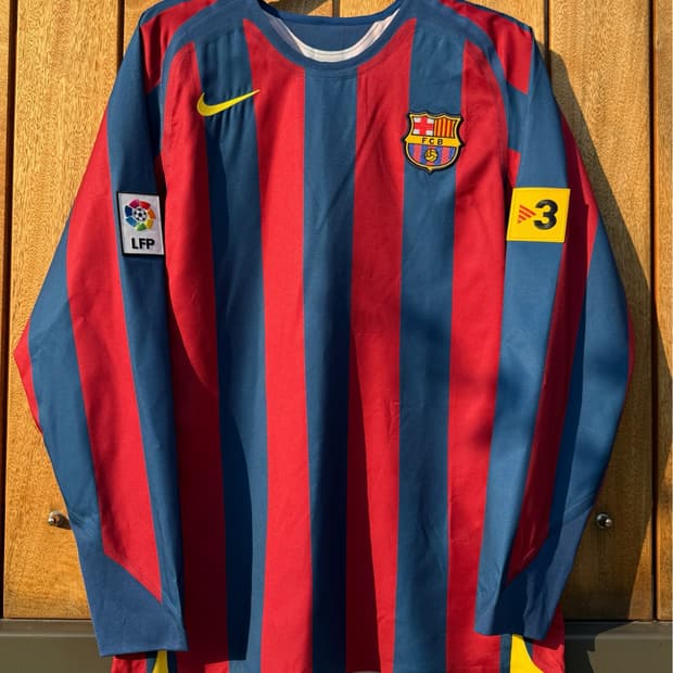 Nike 05-06 FC Barcelona 바르셀로나 리이슈 유니폼