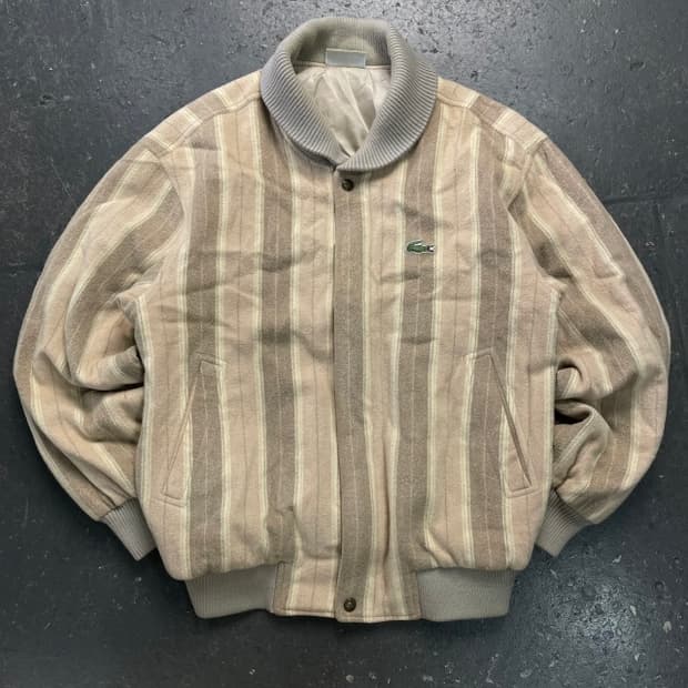 100 라코스테 서광 블루종 자켓