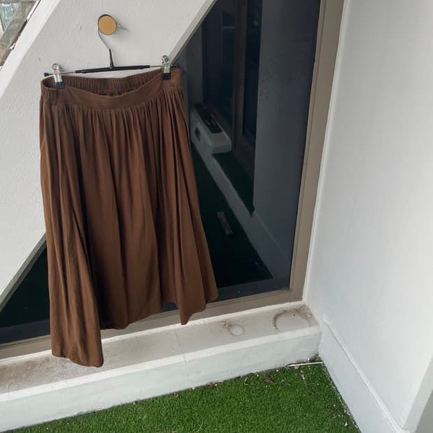vintage brown skirts