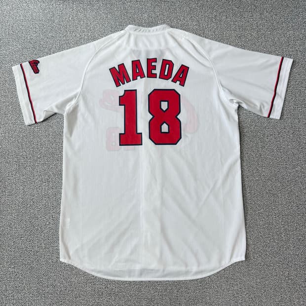 KENTA MAEDA 18 HIROSHIMA CARP 마에다 야구 져지