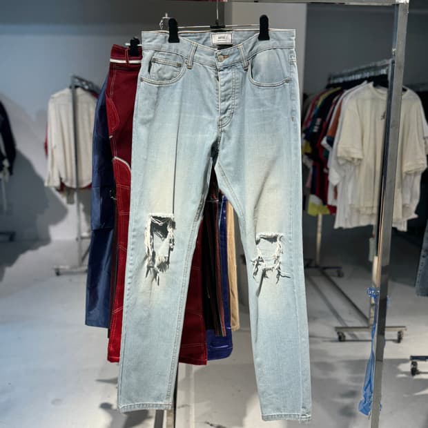 Ami 아미 스트레이트핏 데님팬츠