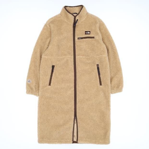 S 노스페이스 플리스 롱 집업 자켓 N7448