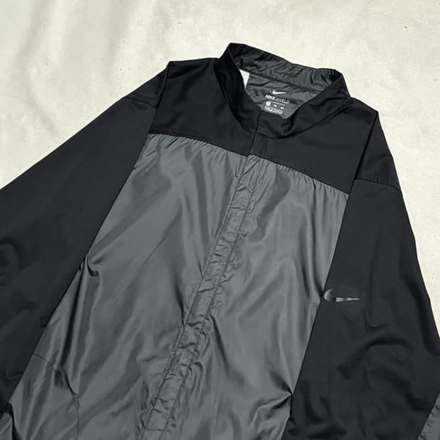 2XL 나이키 블랙 기능성 공용 바람막이