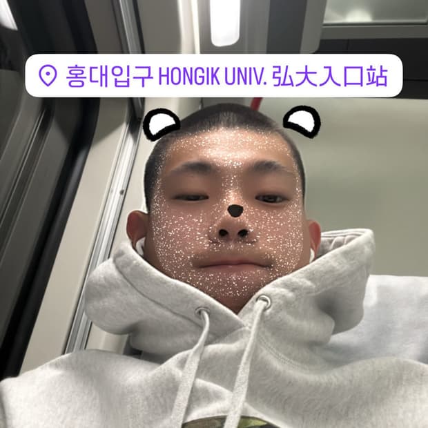 슈프림 카모 박스로고 후드 S 그레이