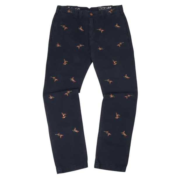 폴로 랄프로렌 청둥오리 자수 코튼 팬츠