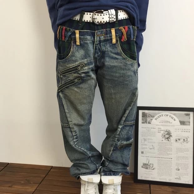 00s BreathMINT Double Waist Denim