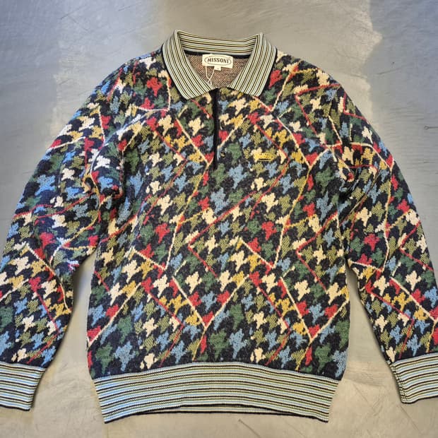 90s MISSONI 카라 니트