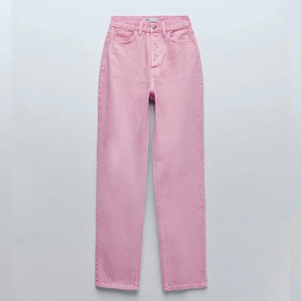 ZARA 자라 딸기우유 데님