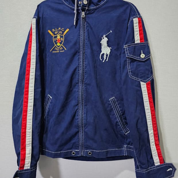 폴로 POLO 빅포니 코튼 후드 자켓 90 / S