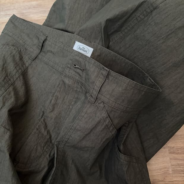 더바넷 airy fatigue pants_kakhi