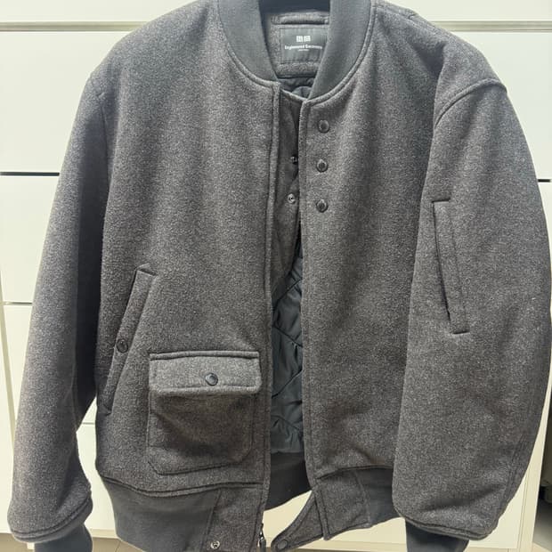 유니클로x엔지니어드가먼츠 퍼프테크 블루종(XL)