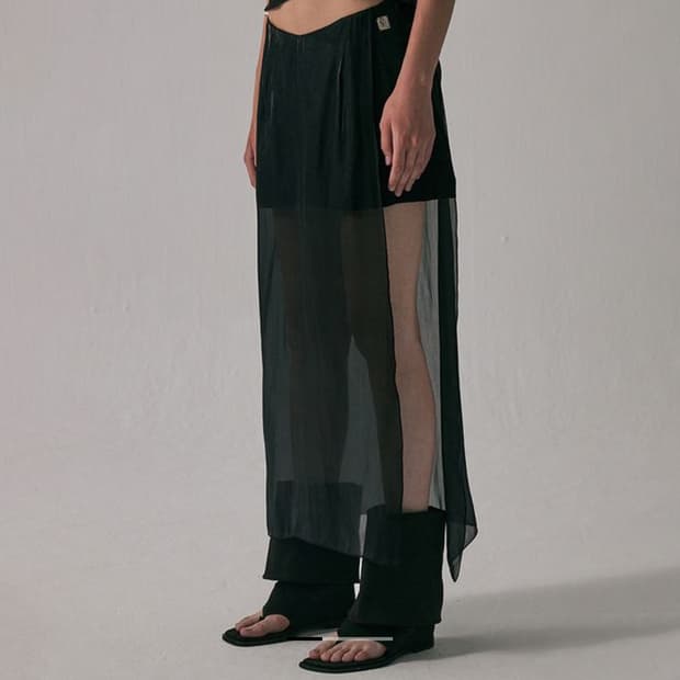 See through skirt