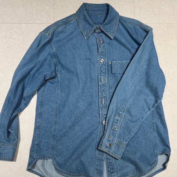 우영미 데님 셔츠 48 