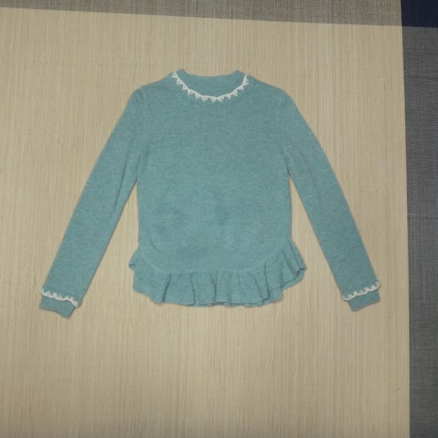 (85사이즈) 오즈세컨 울 앙고라 캐시미어 혼방 니트