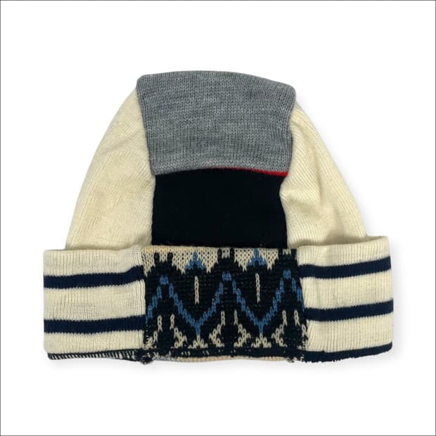 꼼데가르송 패턴 비니