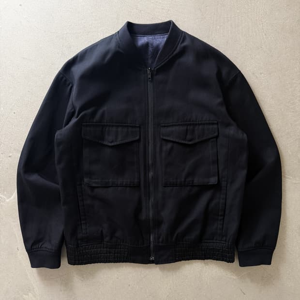 TAKEO KIKUCHI Reversible Bomber jacket