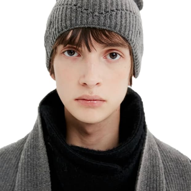 Moonsun 문선 비니 그레이