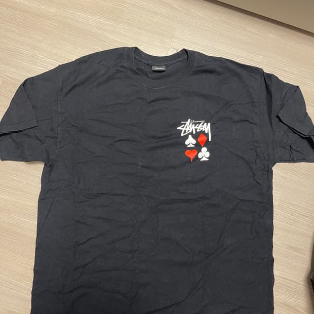 스투시 풀덱 티셔츠