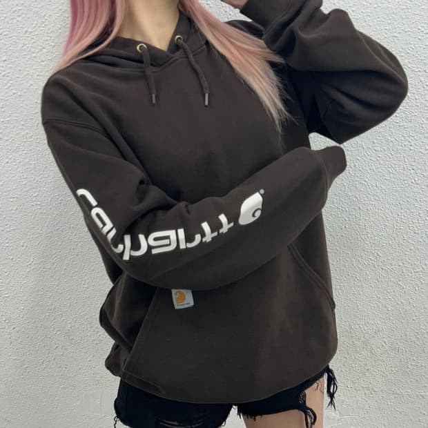 칼하트 초코맛 후드 M